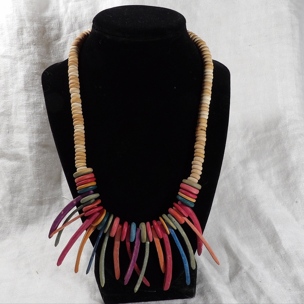 COLORFUL Dagger / Spike  NECKLACE